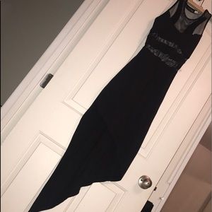 Mesh and Asymmetric Dress